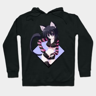 Cute Neko Anime Girl Hoodie